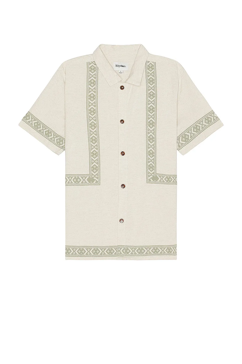 Border Short Sleeve Shirt sold by Plenty