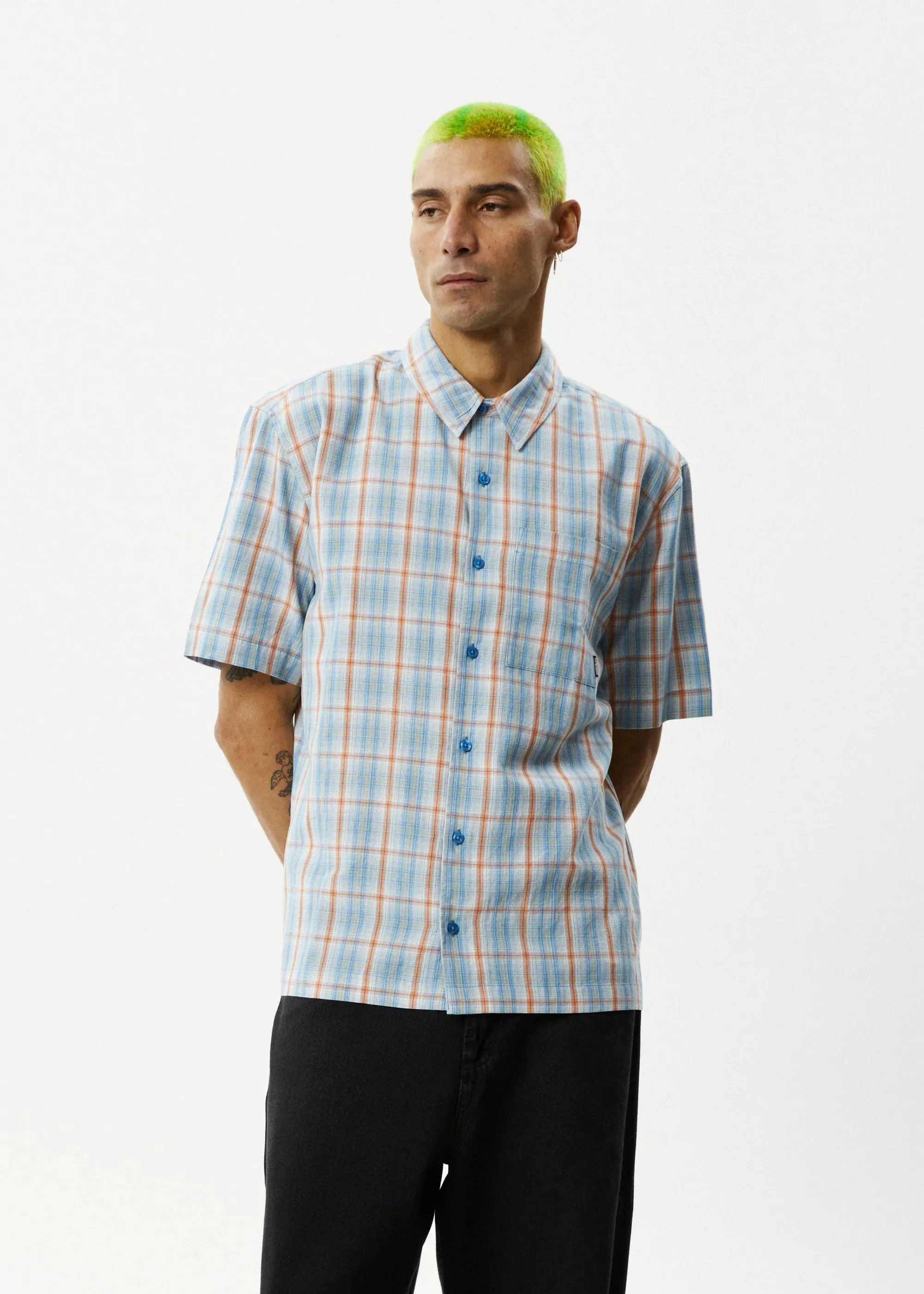 Position Recycled Short Sleeve Shirt sold by Plenty product image thumbnail 3