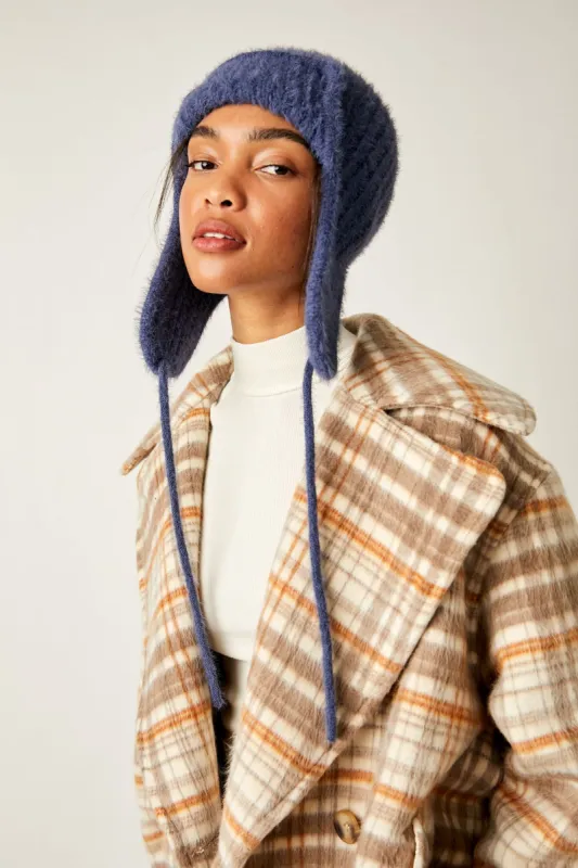 Timber Fuzzy Knit Trapper sold by Plenty