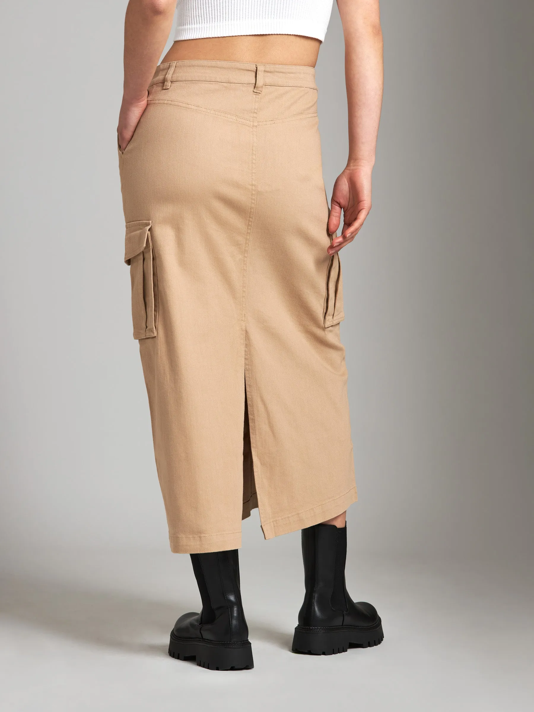 Marion Cargo Maxi Skirt sold by Plenty product image thumbnail 2