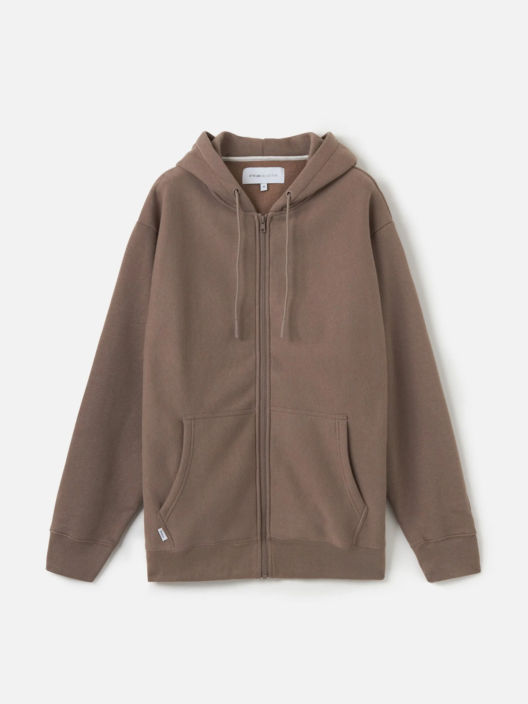 Midweight Brush Fleece Full Zip Hoody sold by Plenty product image thumbnail 3