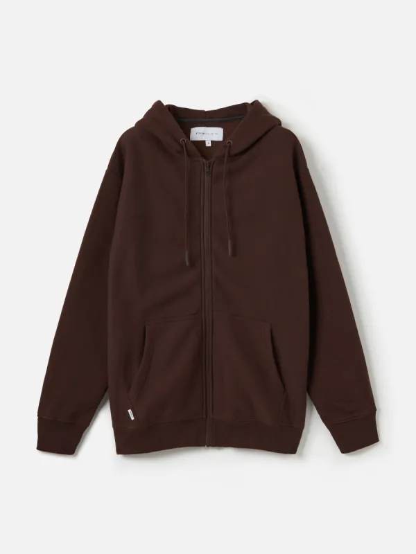 Midweight Brush Fleece Full Zip Hoody sold by Plenty
