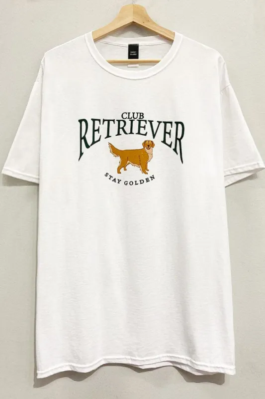 Club Retriever Printed Tee sold by Plenty