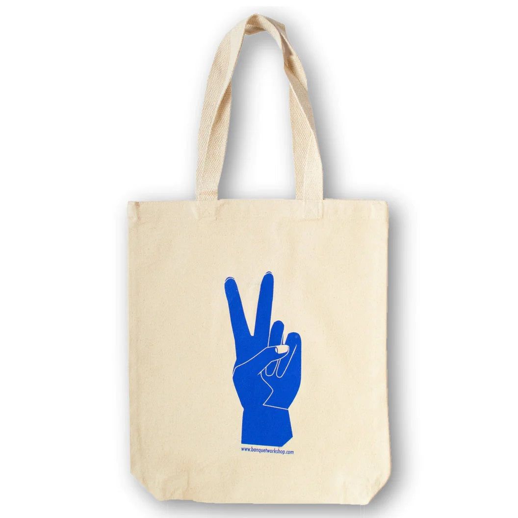 Peace Hand Tote Bag sold by Plenty