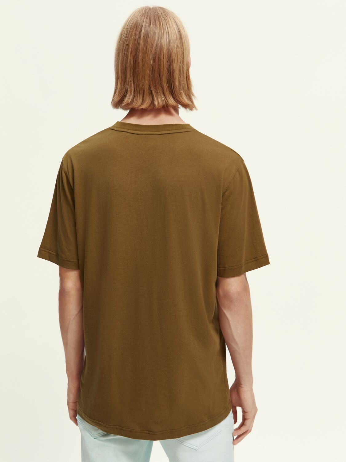 Embroidered Chest Pocket T-Shirt sold by Plenty product image thumbnail 3