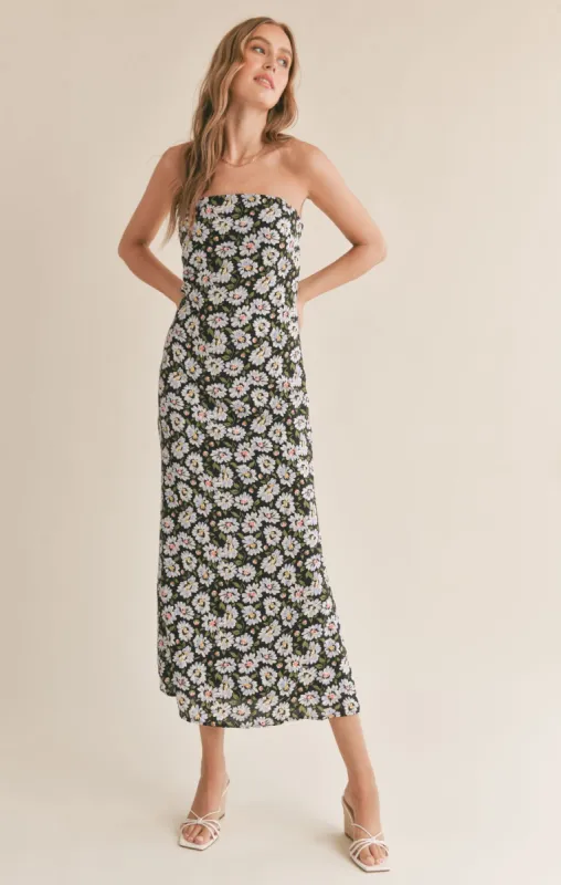 Refresh Tube Midi w/ Slit sold by Plenty