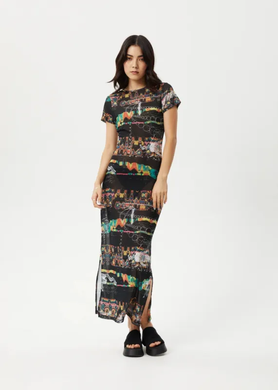 Astral Recycled Sheer Dress sold by Plenty