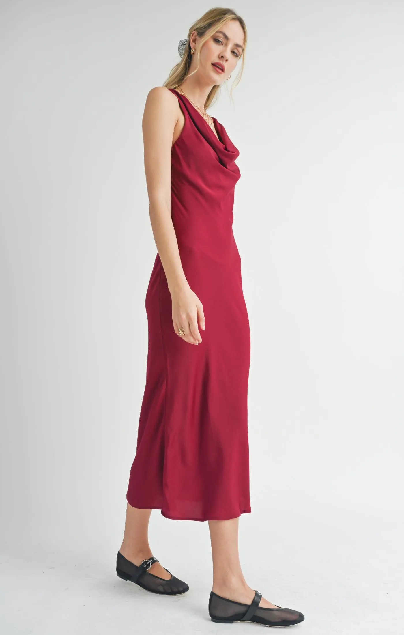 Sweet Treat Cowl Neck Dress sold by Plenty product image thumbnail 3