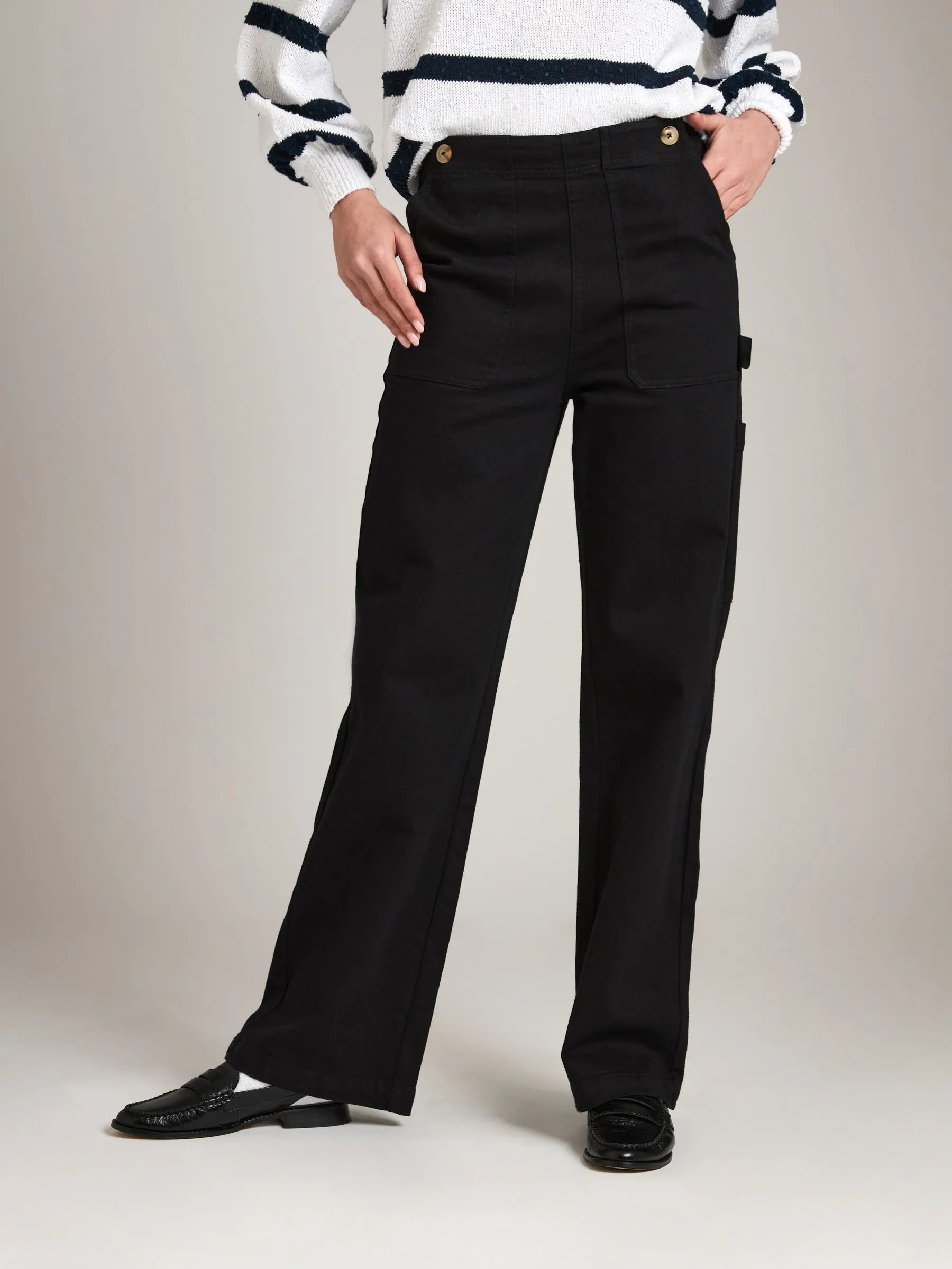 Grazia Flare Carpenter Pant sold by Plenty product image thumbnail 4