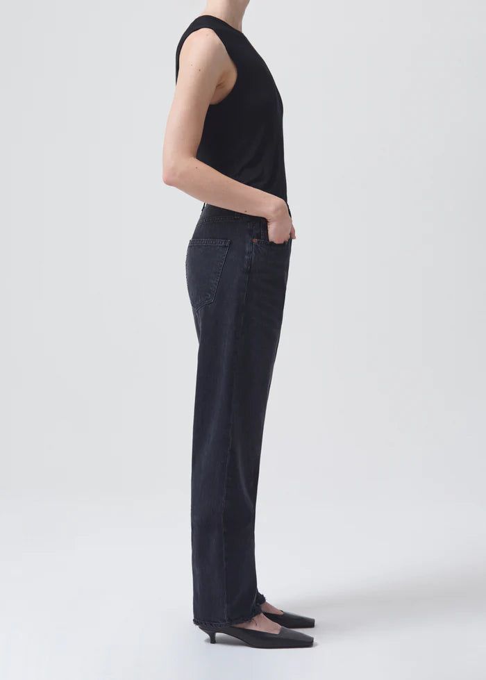 90's Mid Rise Straight - In Tar sold by Plenty product image thumbnail 3