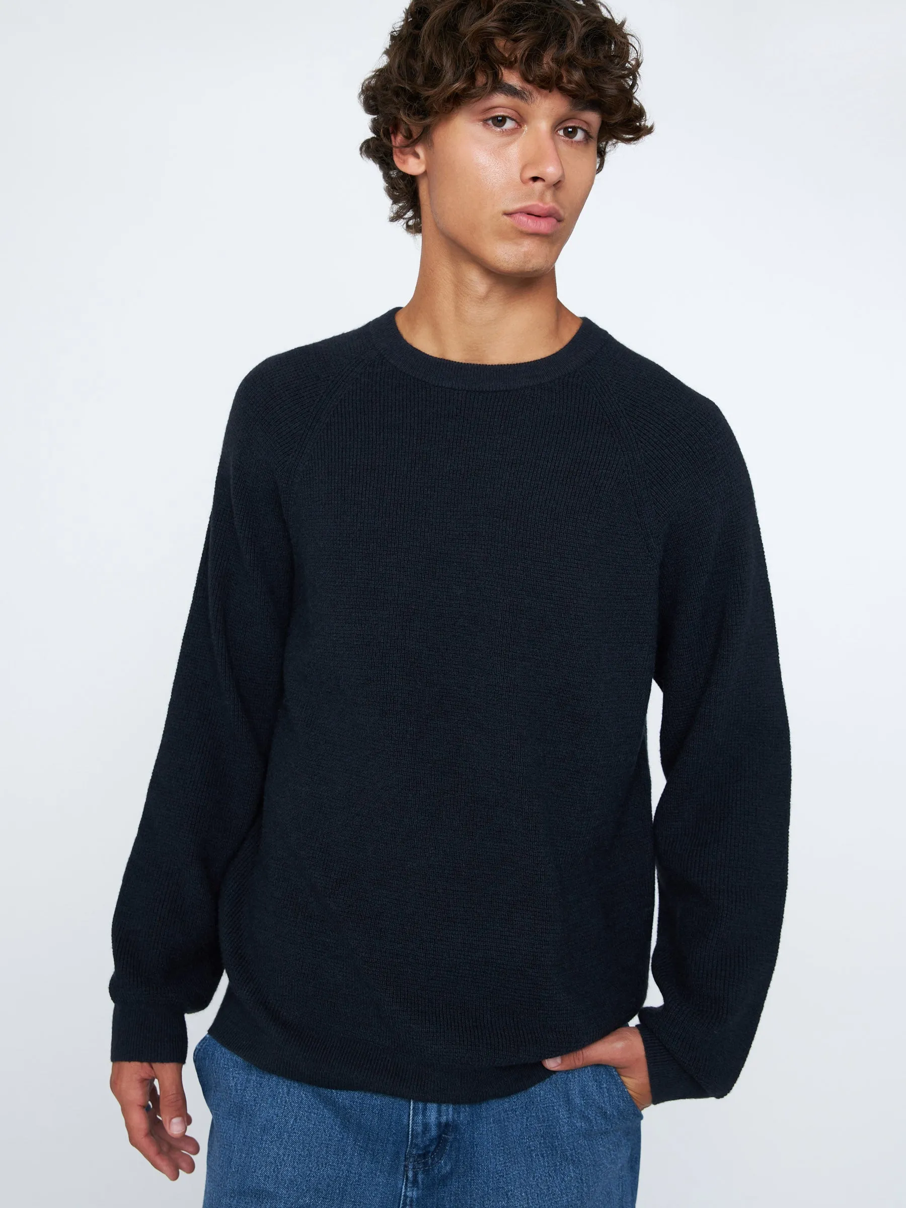 Honeycomb Knit Crewneck Pullover sold by Plenty product image thumbnail 4