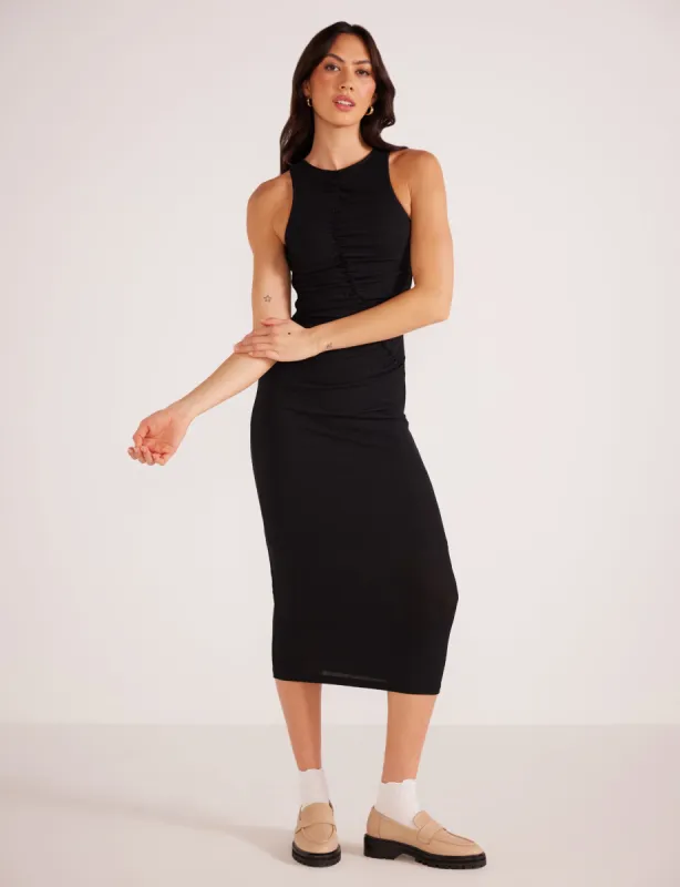 Louis Assymetric Midi Dress sold by Plenty
