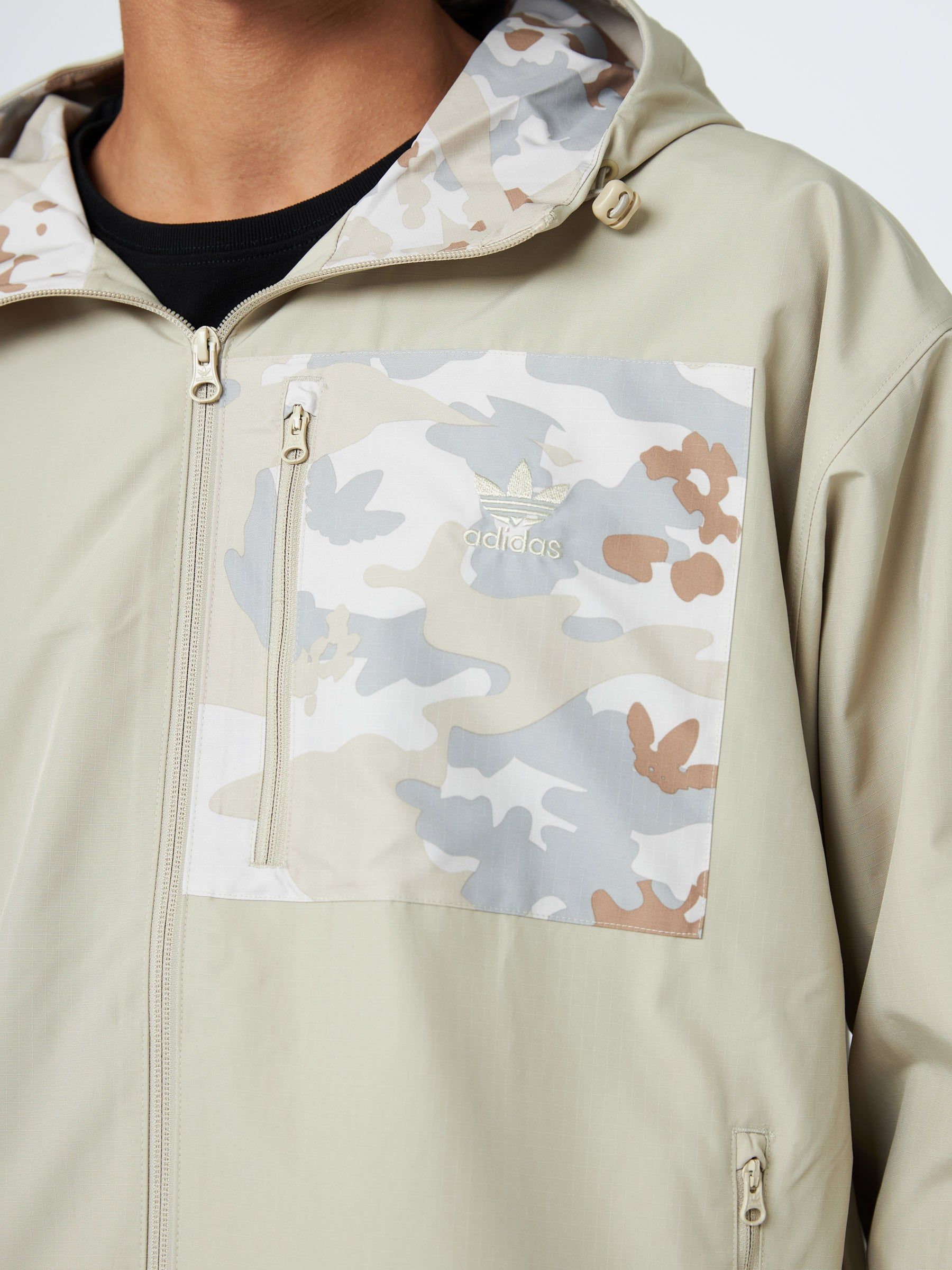 Camo Recycled Windbreaker sold by Plenty product image thumbnail 3
