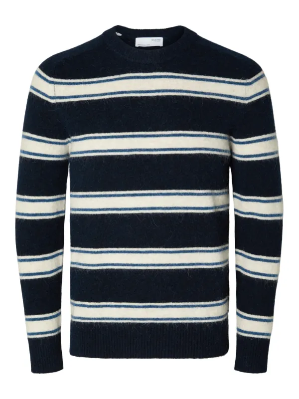 Rai Recycled Knit Crewneck made by Selected