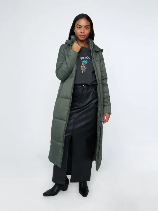 Lite Chill Everly Long Puffer Coat sold by Plenty