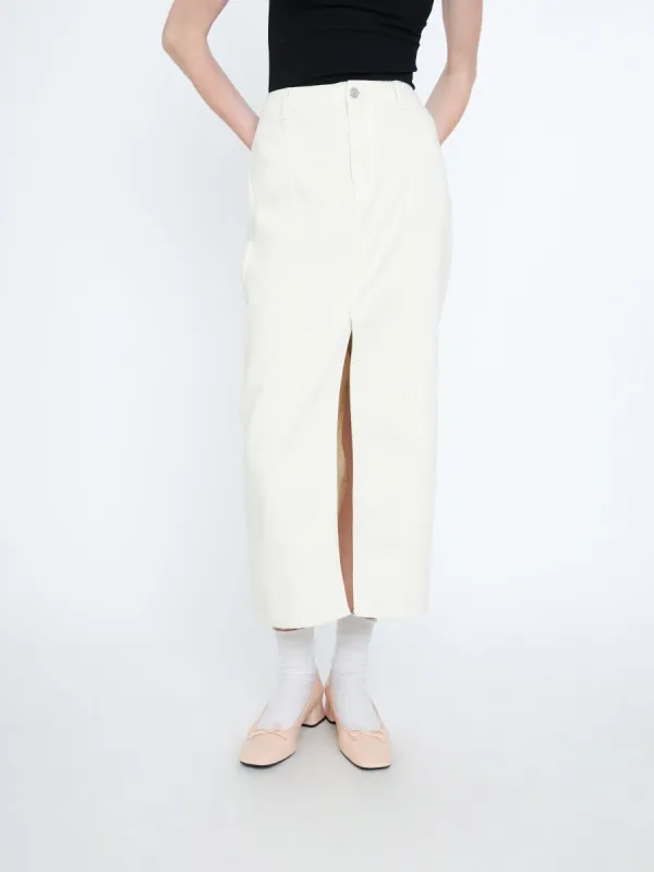 Long Skirt With Slit sold by Plenty