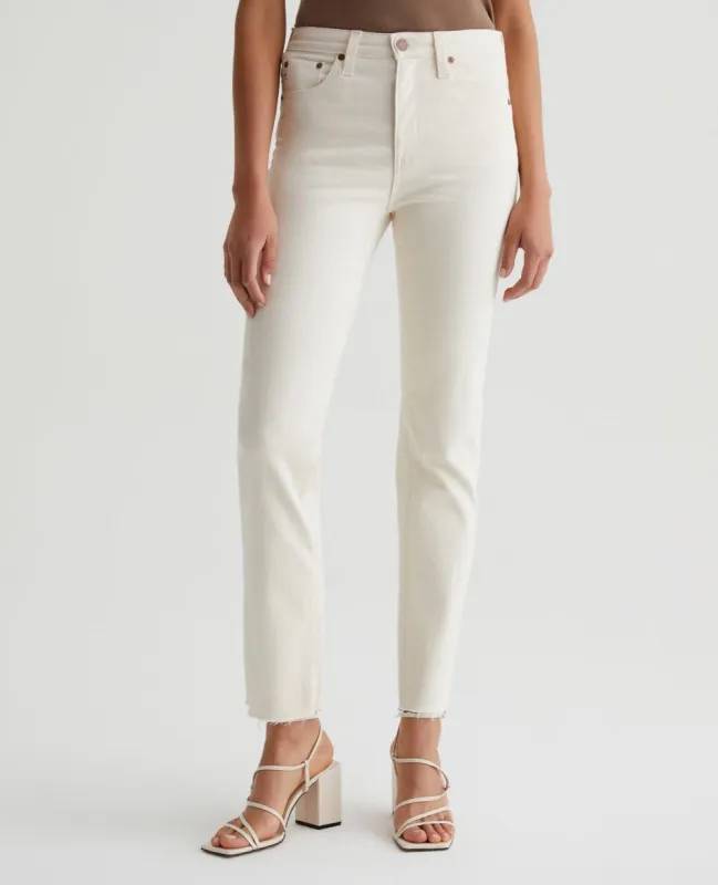 Saige High Rise Straight - 1 Year Soft Sands sold by Plenty