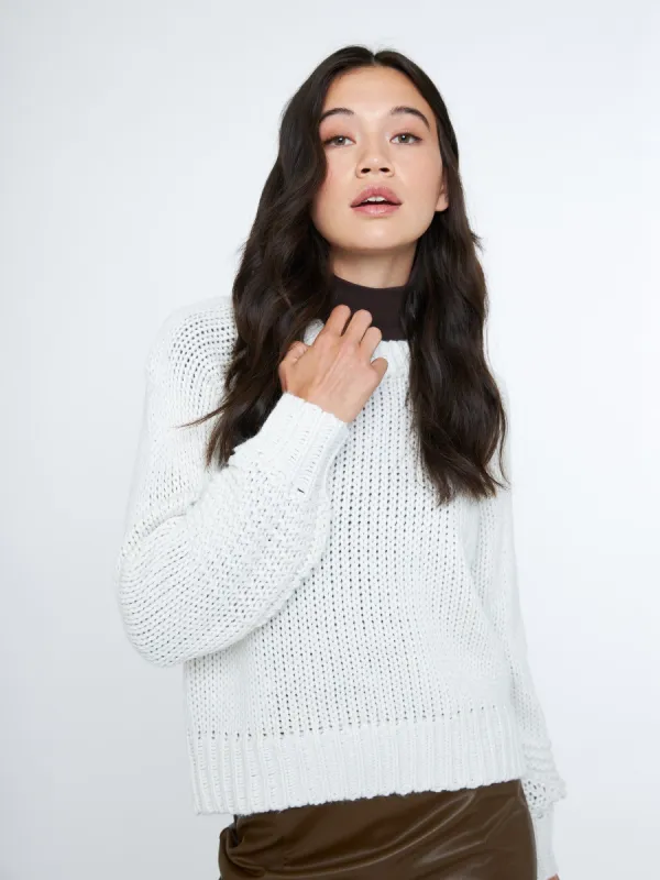 Knit Valerian Crop Pullover sold by Plenty