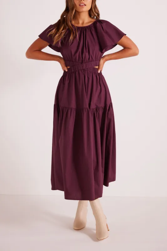 Allegra Cutout Midi Dress sold by Plenty