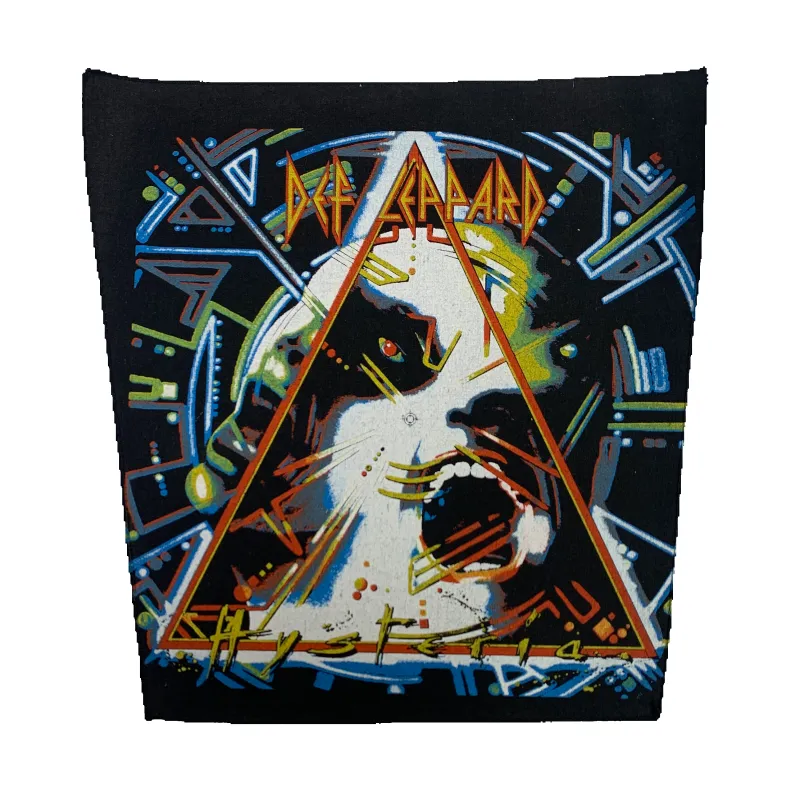 Vintage Def Leppard “Hysteria” Back Patch made by Joint Custody