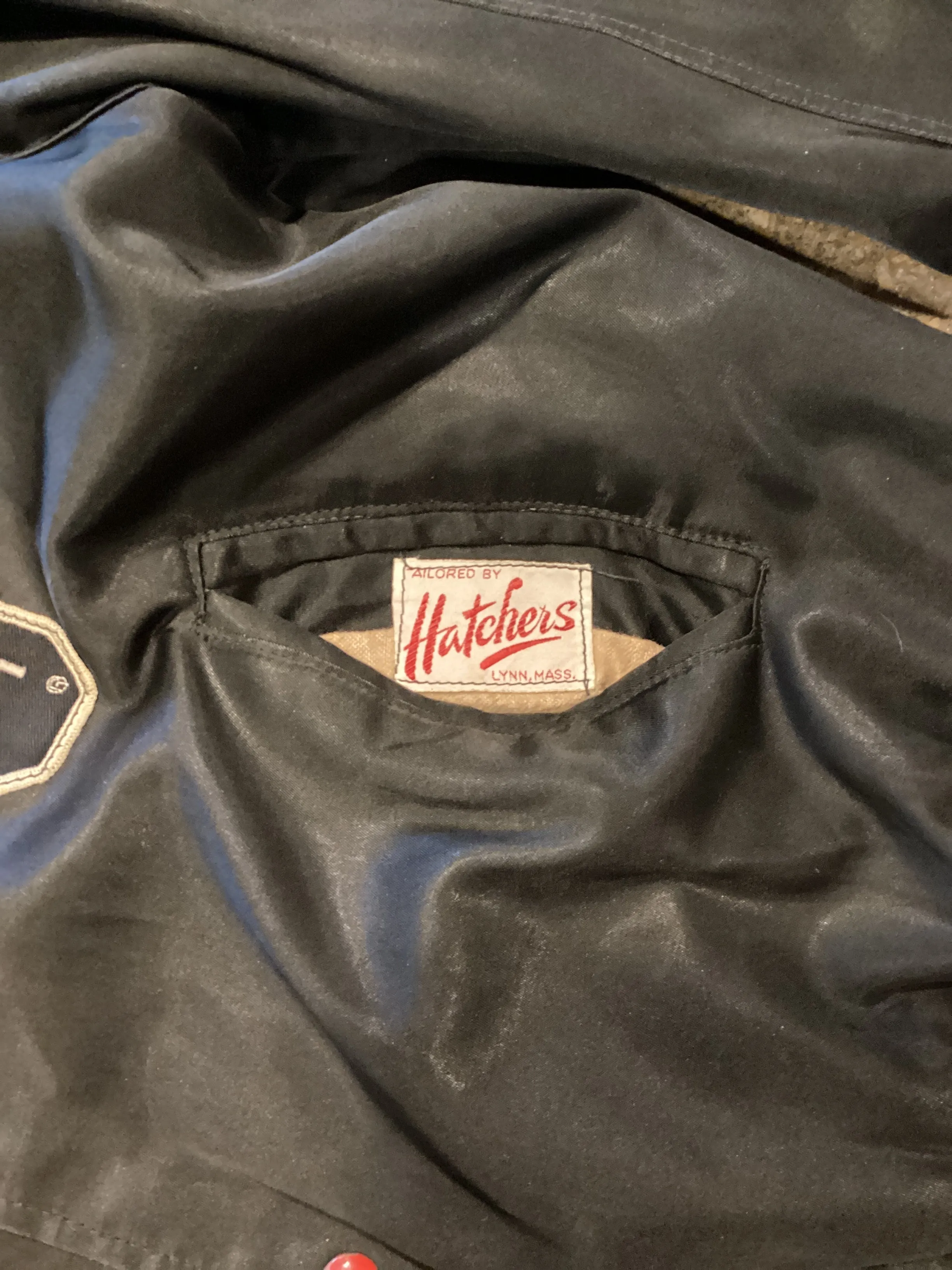 Vintage Hatcher's "Tika's 1967" Sateen Bomber Jacket sold by Joint Custody product image thumbnail 5