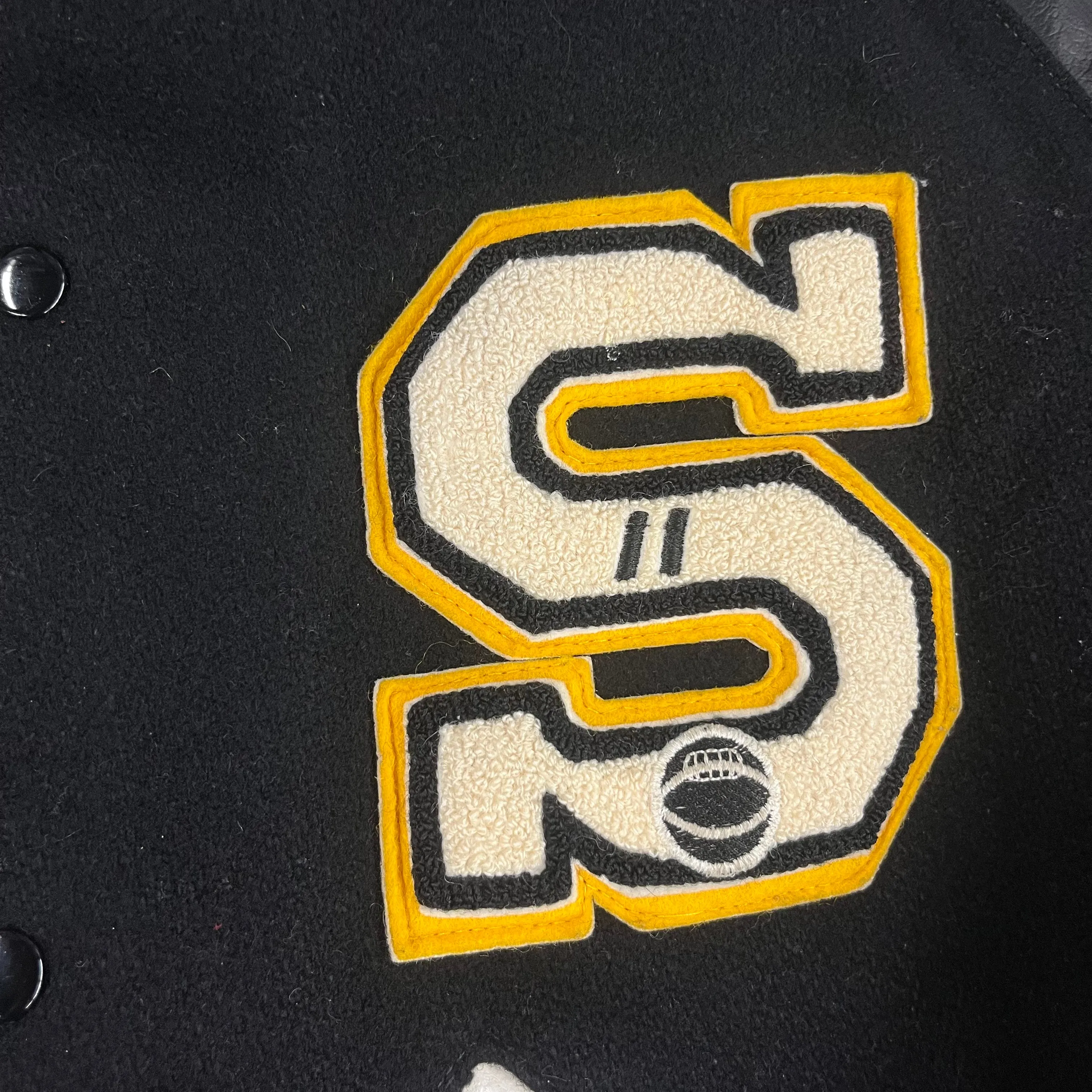 Vintage Wool Letterman "Taylor Sporting Goods" Basketball Jacket sold by Joint Custody product image thumbnail 3