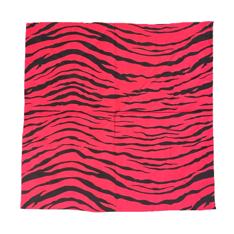 Vintage Pink "Tiger Stripe" Bandana made by Joint Custody