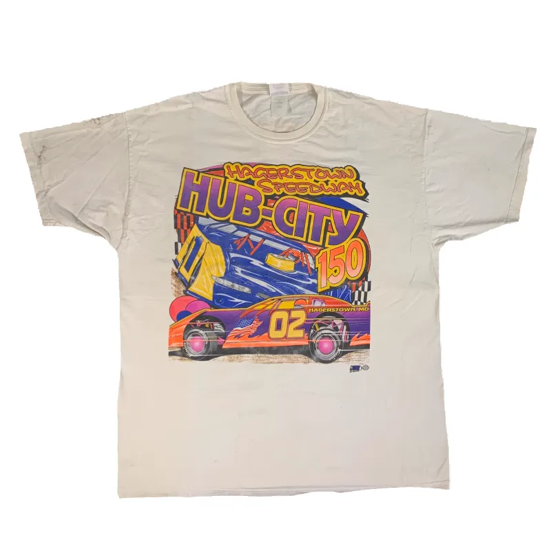 Vintage Hub-City 150 "Hagerstown Speedway" T-Shirt made by Joint Custody