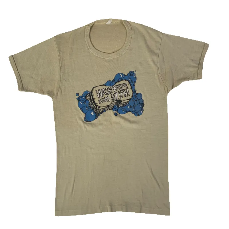Vintage Wash With The Stars  "97.1 FM" T-Shirt made by Joint Custody
