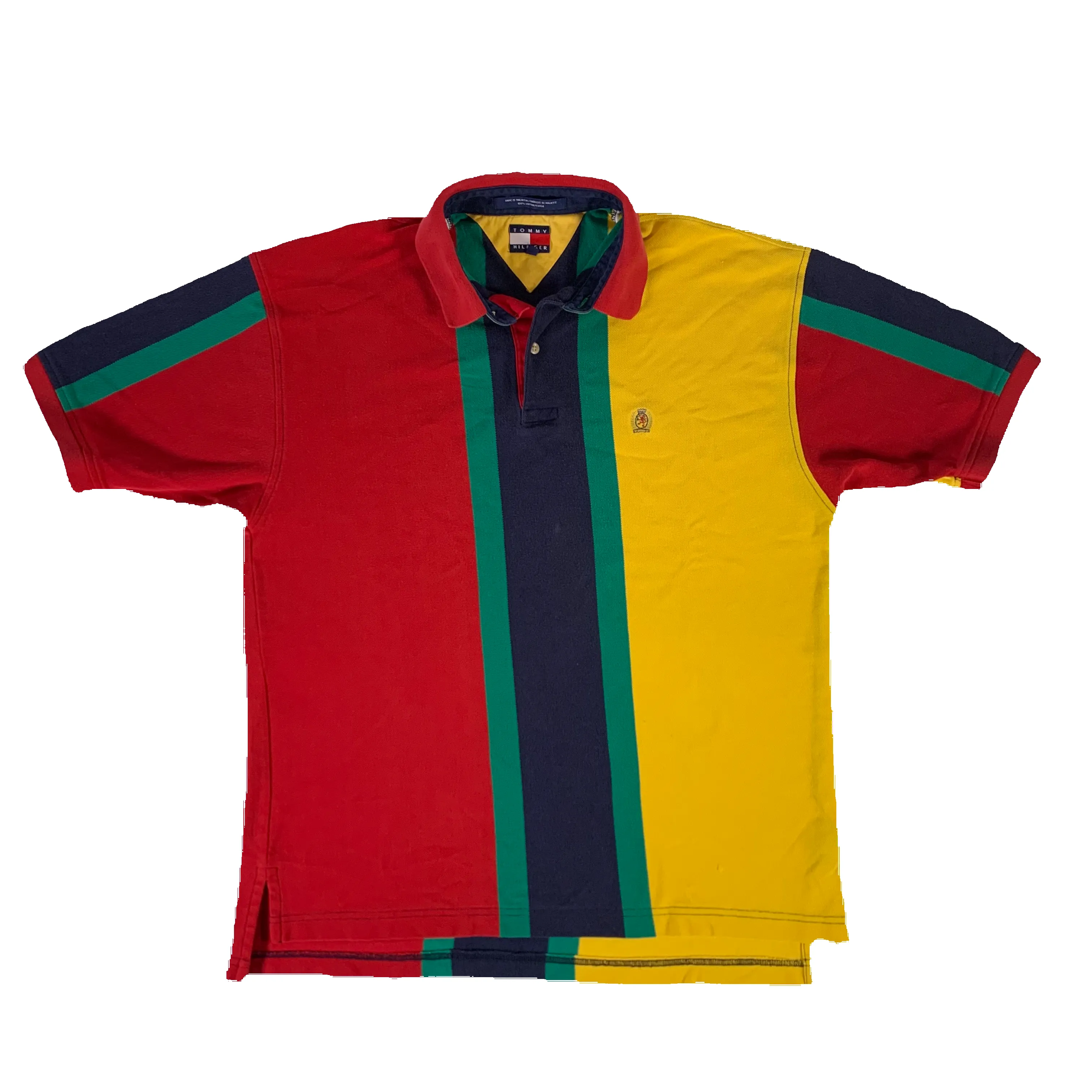 Vintage Tommy Hilfiger "Color Block" Polo Shirt sold by Joint Custody