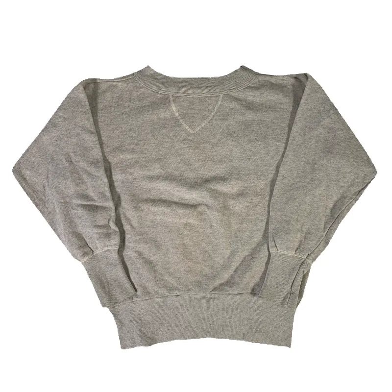 Vintage 50s "Heather Gray" Single V Crewneck Sweatshirt made by Joint Custody