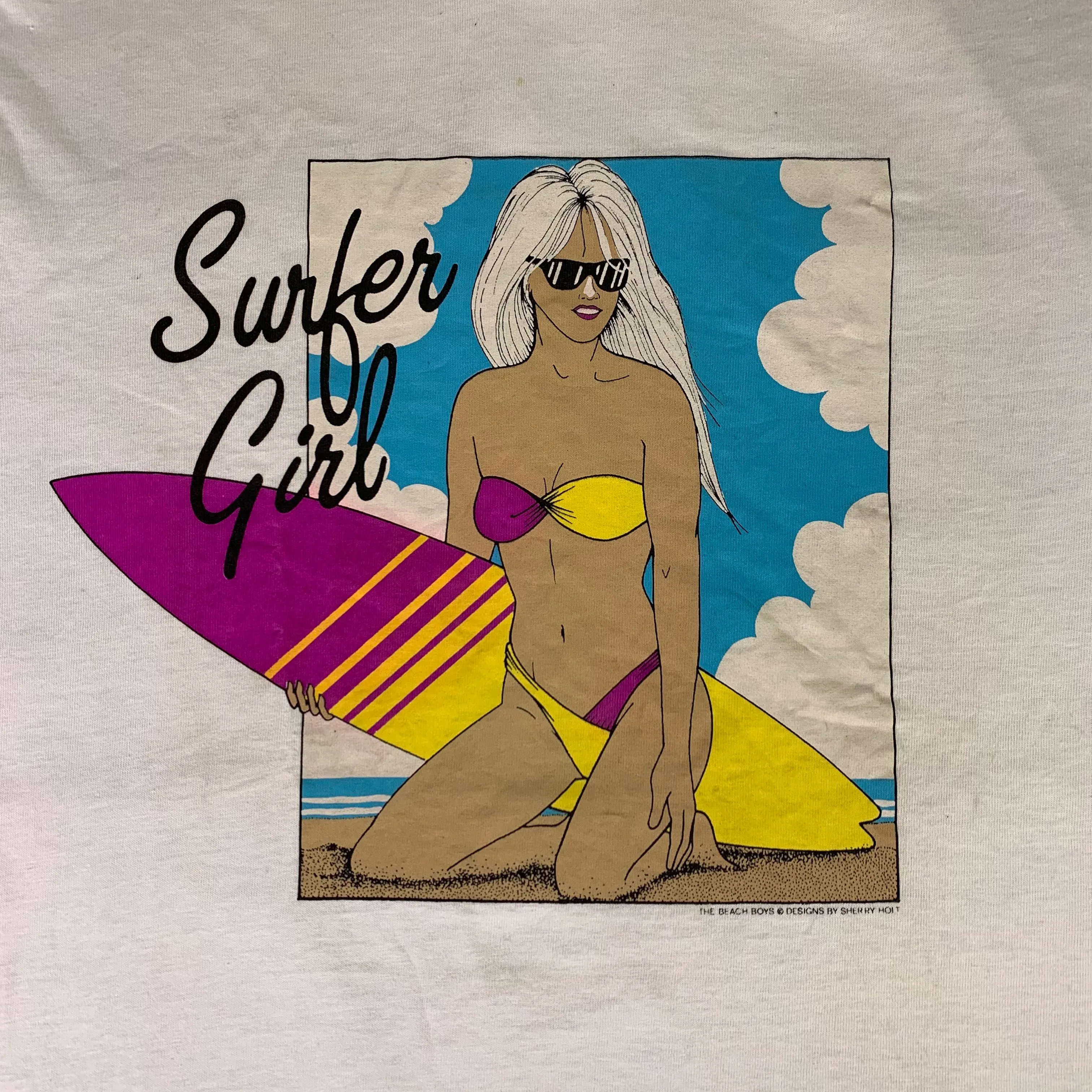Vintage The Beach Boys "Sherry Holt Designs" T-Shirt sold by Joint Custody product image thumbnail 2
