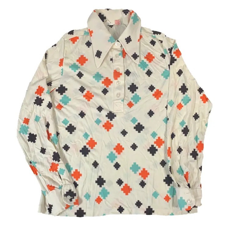 Vintage Tawi "Pattern" Disco Shirt made by Joint Custody