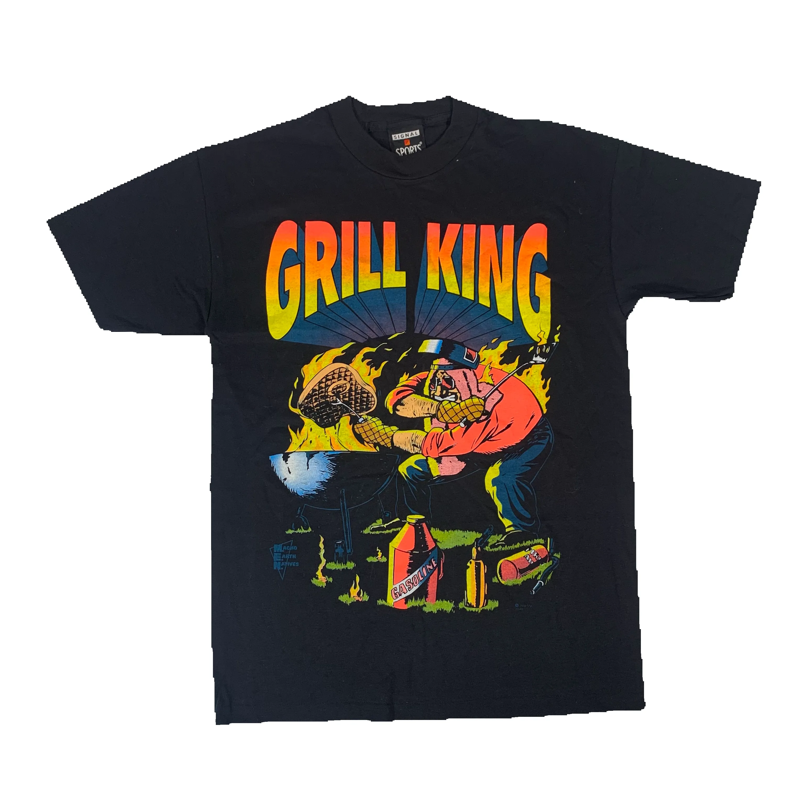 Vintage Grill King "Men" T-Shirt sold by Joint Custody