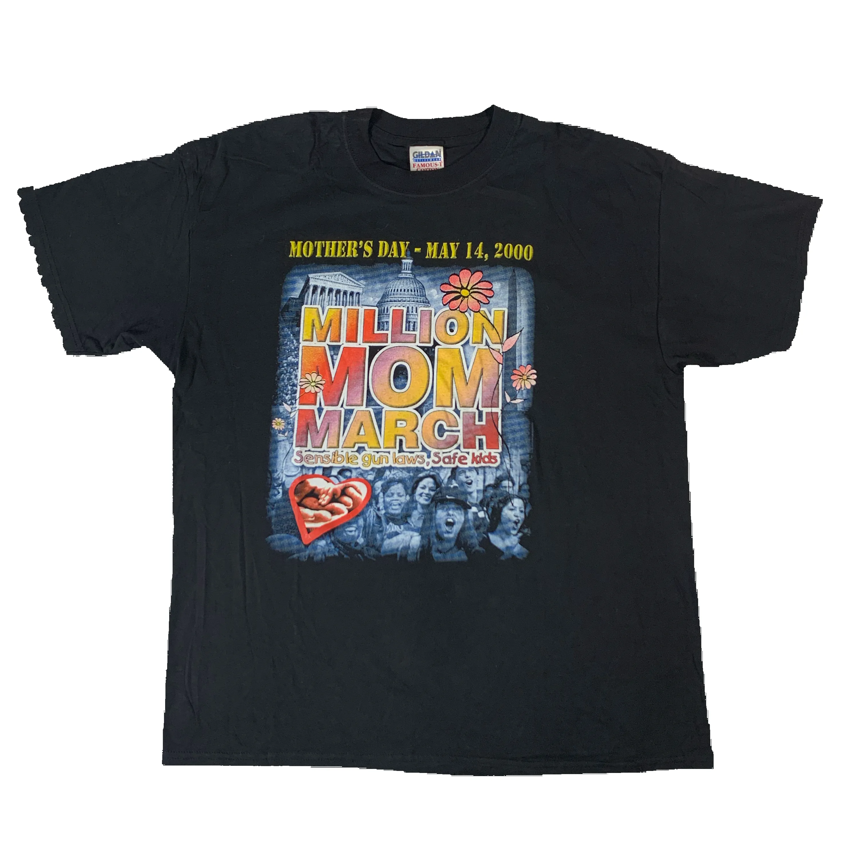 Vintage Million Mom March “Mother’s Day 2000” T-Shirt sold by Joint Custody
