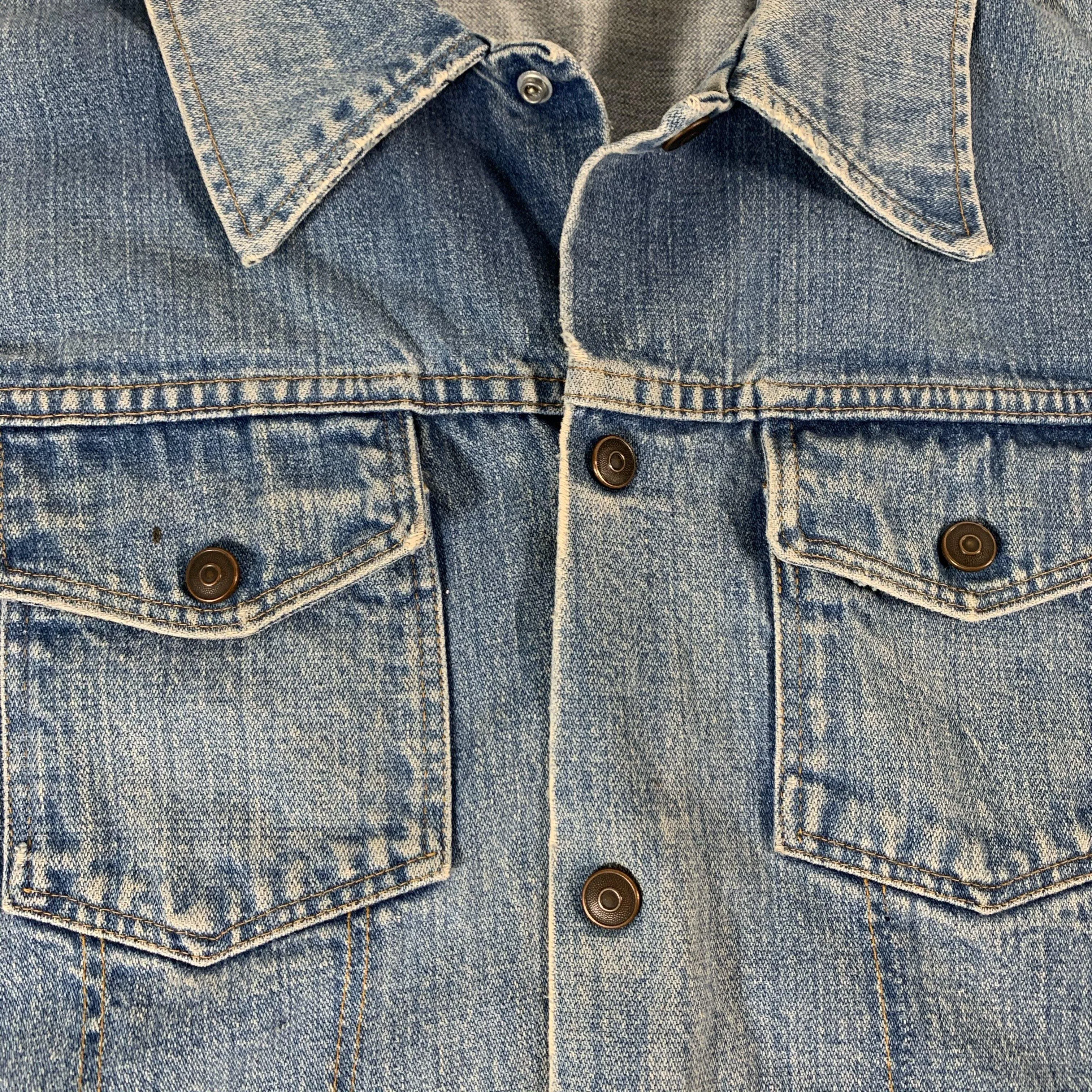 Vintage Light Wash “Trucker” Jean Jacket sold by Joint Custody product image thumbnail 3
