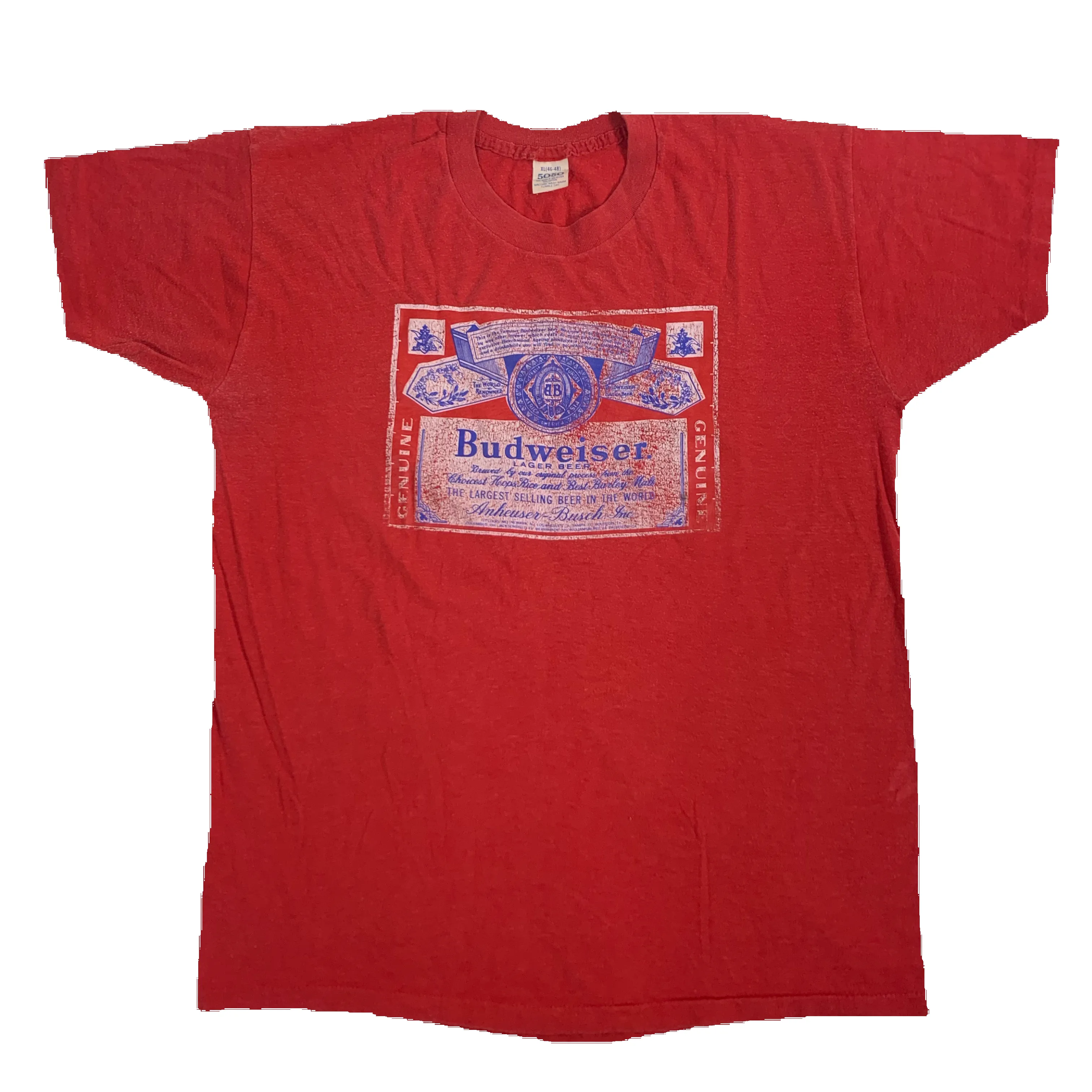Vintage Budweiser “19” T-Shirt sold by Joint Custody