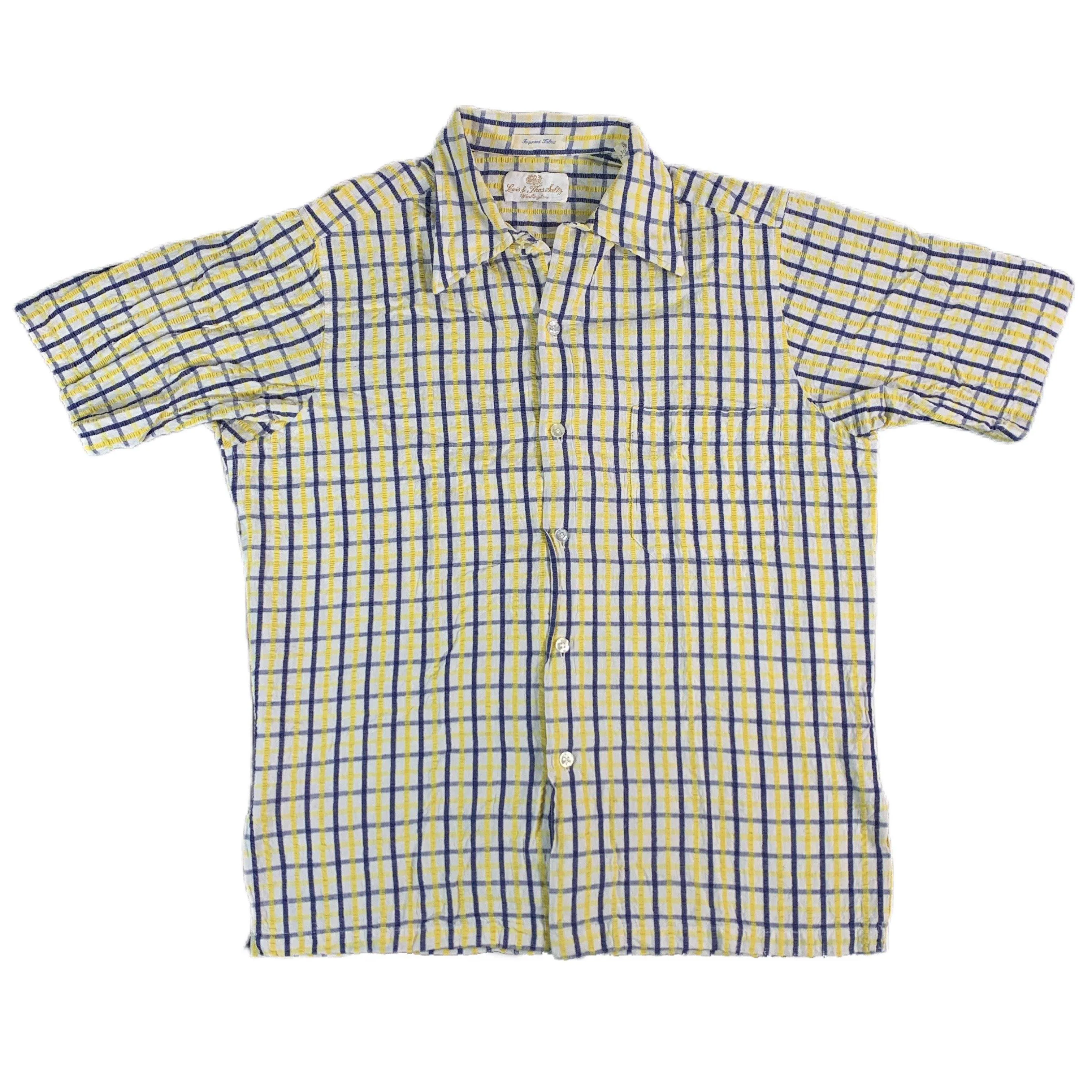Vintage Lewis & Thos. Saltz "Button" Shirt sold by Joint Custody