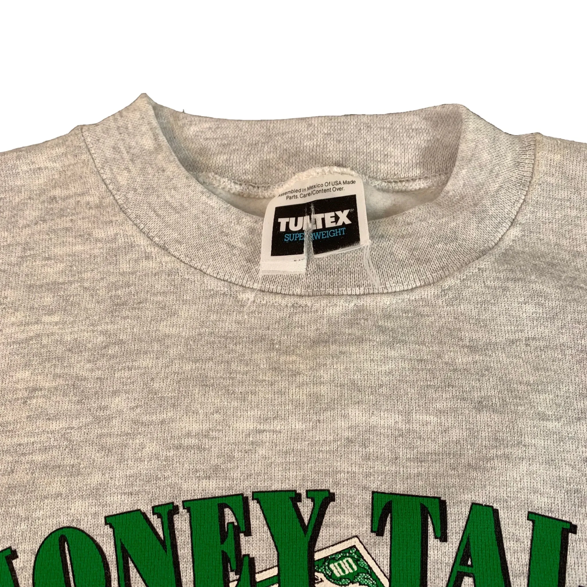Vintage Money Talks "Bullshit Walks" Crewneck Sweatshirt sold by Joint Custody product image thumbnail 4