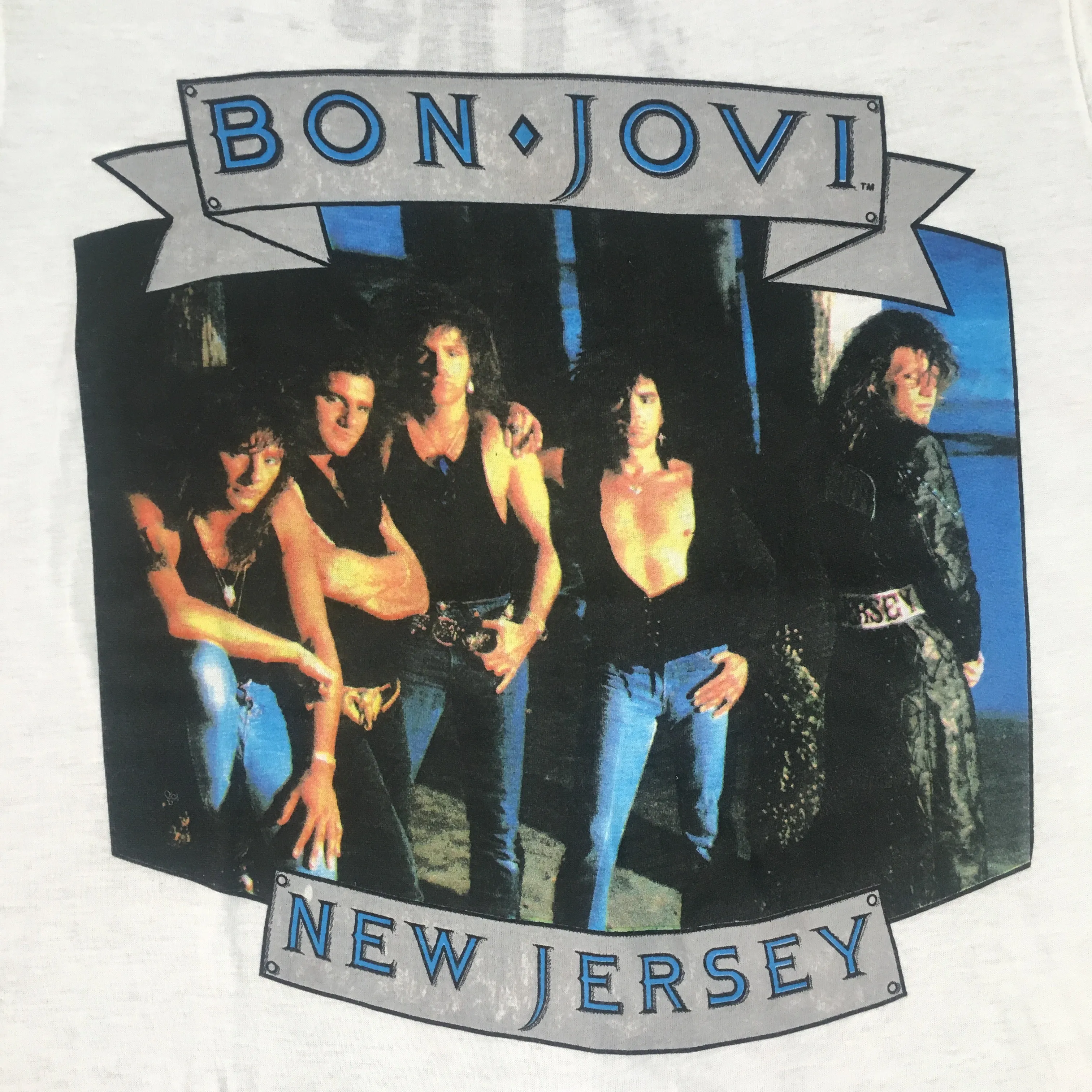 Vintage Bon Jovi "The Jersey Syndicate" T-Shirt sold by Joint Custody product image thumbnail 5