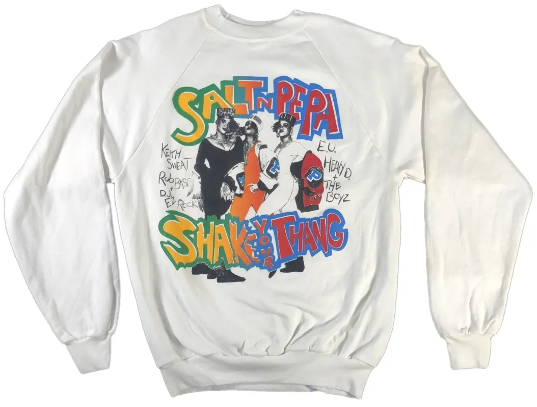 Vintage Salt N Pepa "Shake Your Thang" Crewneck Sweatshirt made by Joint Custody