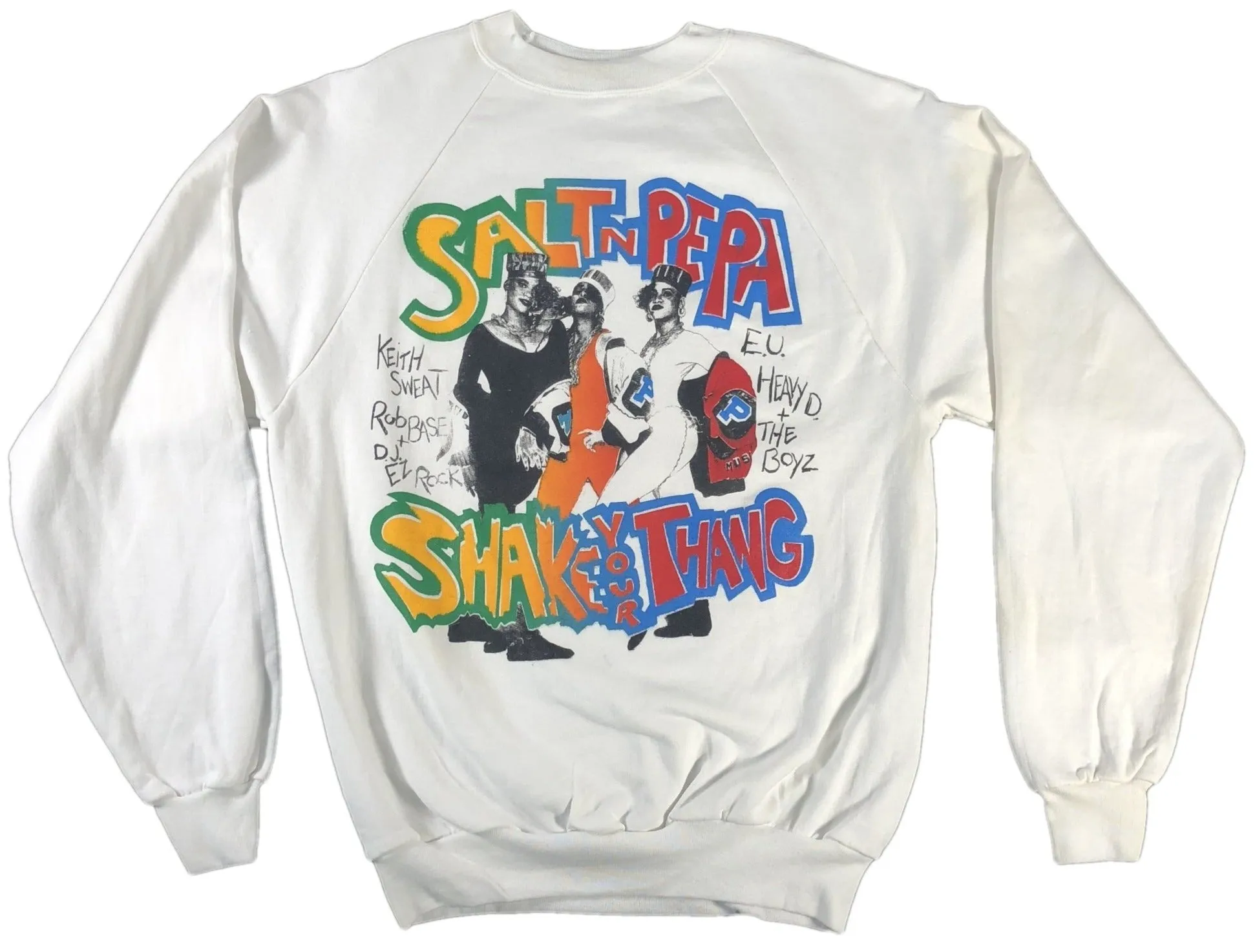Vintage Salt N Pepa "Shake Your Thang" Crewneck Sweatshirt sold by Joint Custody