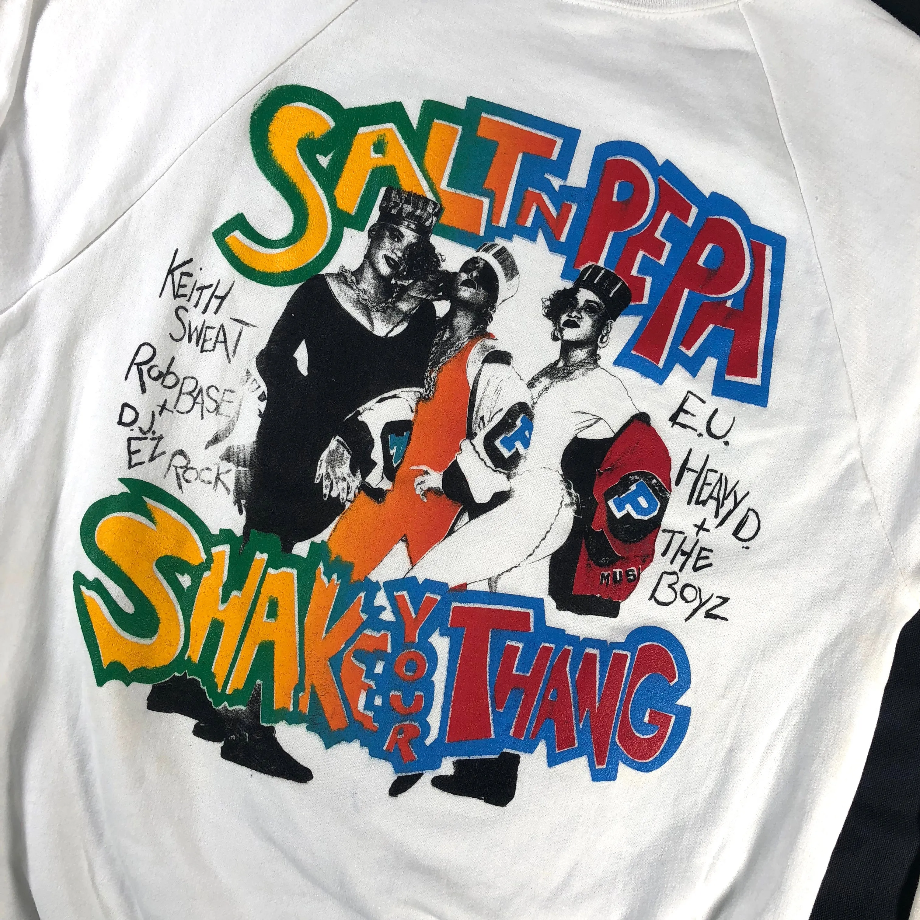 Vintage Salt N Pepa "Shake Your Thang" Crewneck Sweatshirt sold by Joint Custody product image thumbnail 2