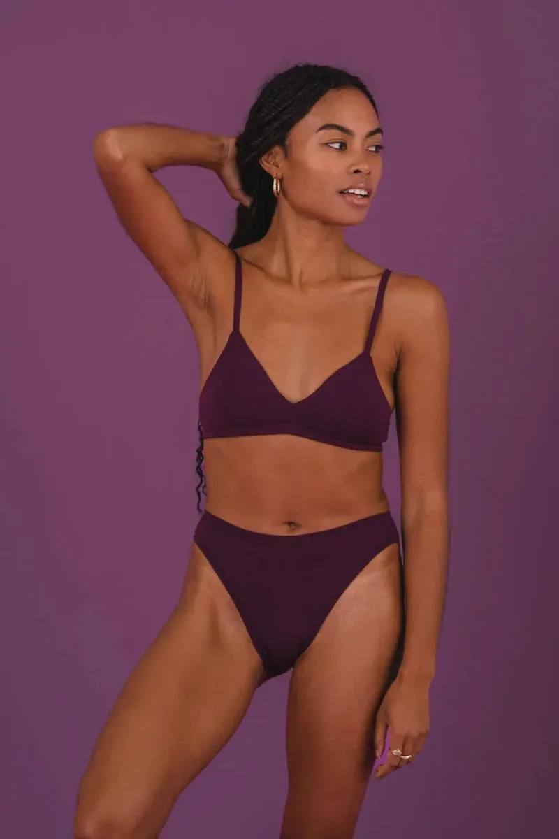Bikini - Plum sold by Below the Belt product image thumbnail 2