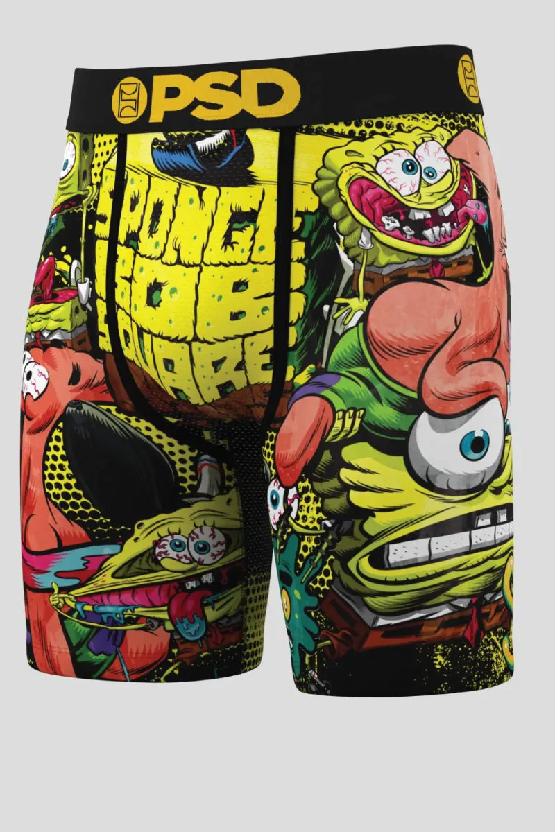 SpongeBob Squarepants Krabby Patty Boxer Brief sold by Below the Belt