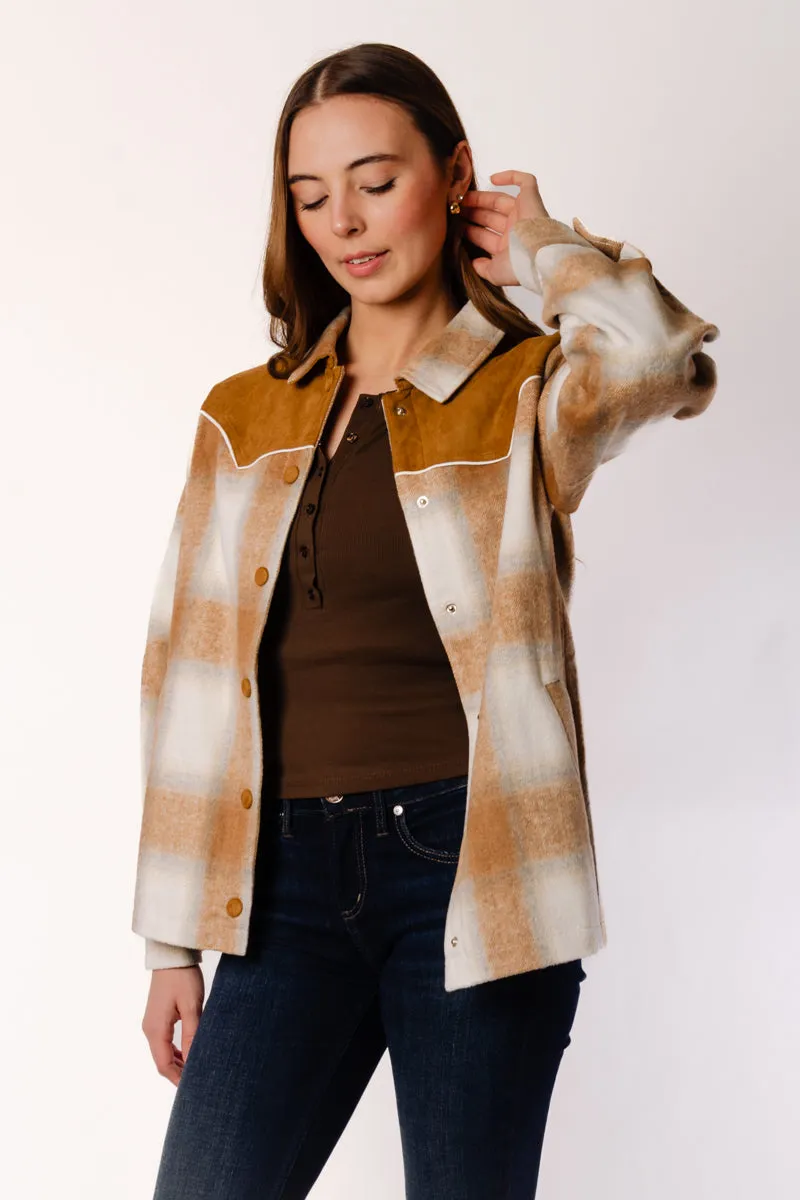 Western Plaid Shacket sold by Below the Belt product image thumbnail 2