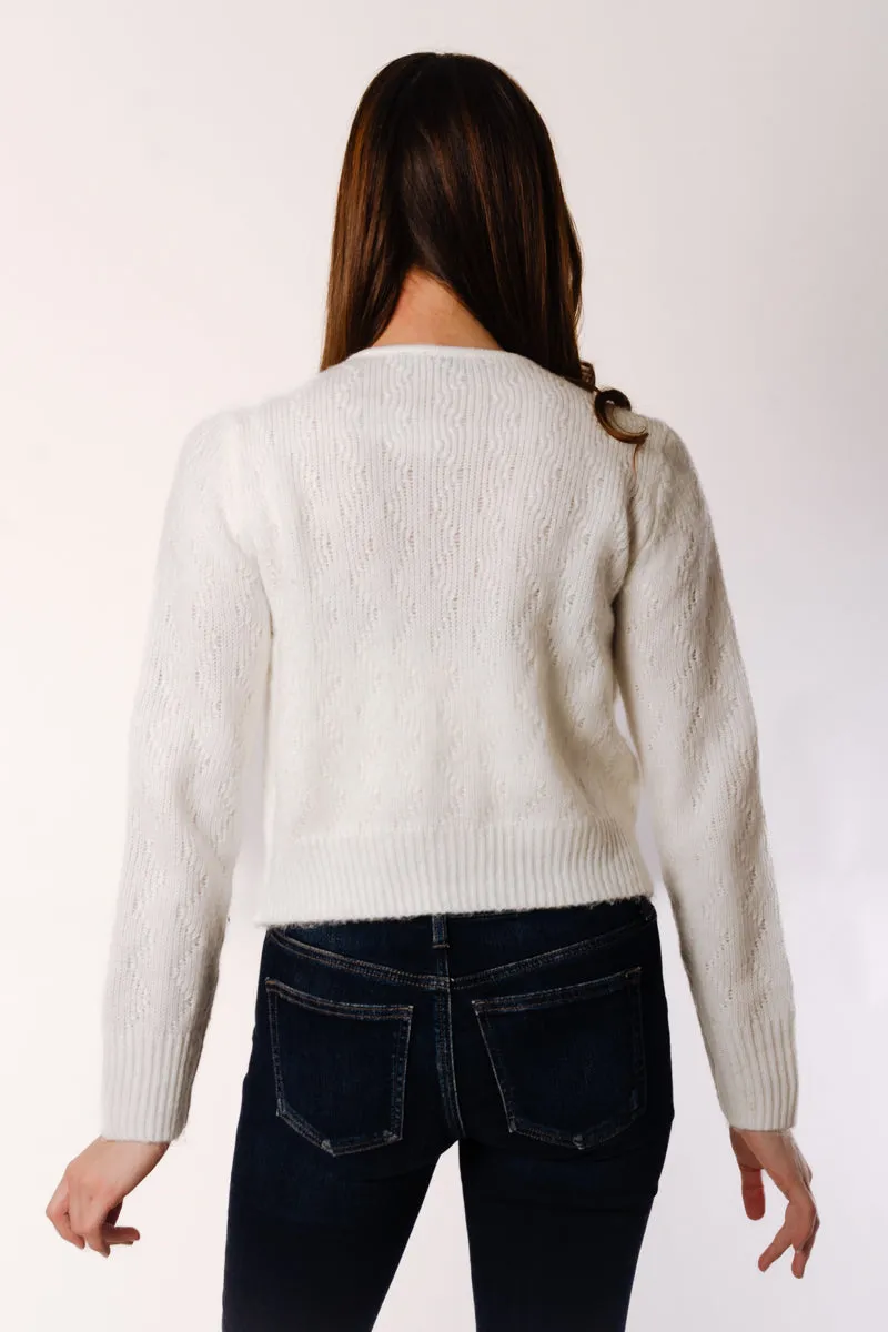 Pointelle Cardigan sold by Below the Belt product image thumbnail 4