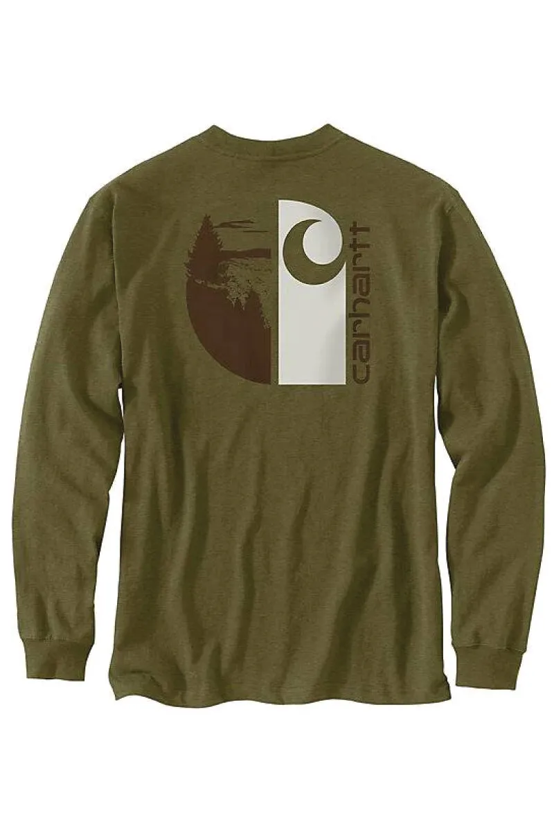 Loose Fit Outdoor Graphic Long Sleeve sold by Below the Belt product image thumbnail 2
