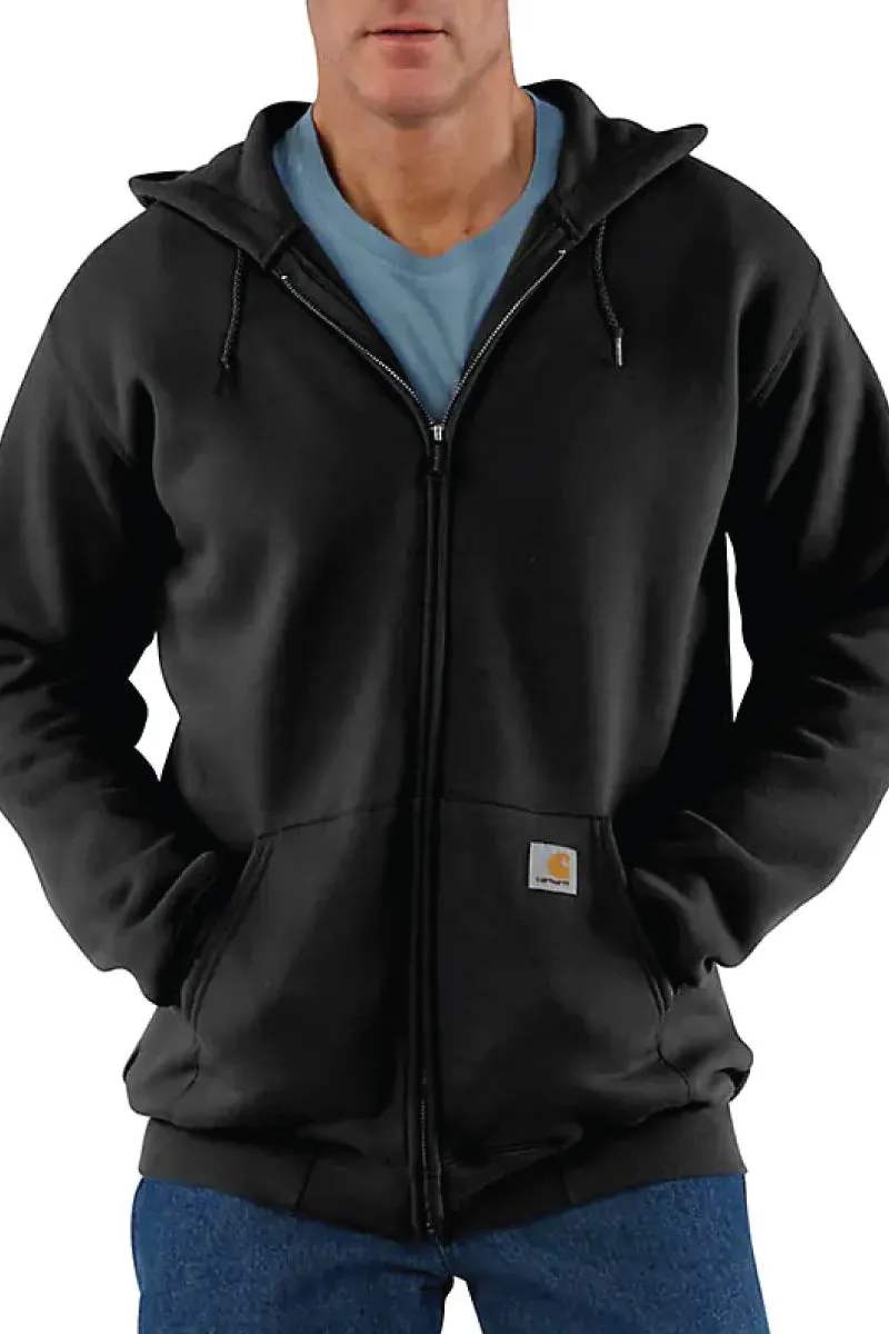 Loose Fit Midweight Full Zip Sweatshirt sold by Below the Belt