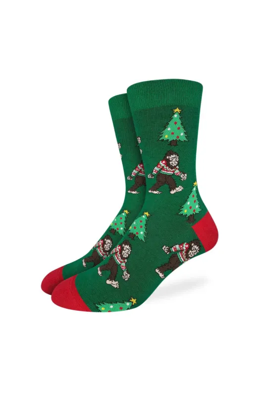 Christmas Bigfoot Sock sold by Below the Belt